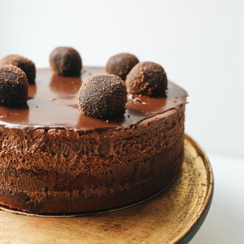 Easy Chocolate & Mint Cheesecake Recipe | Rough & Ready Whole Foods