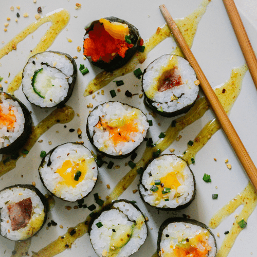 Vegetable Sushi – Rough & Ready Whole Foods