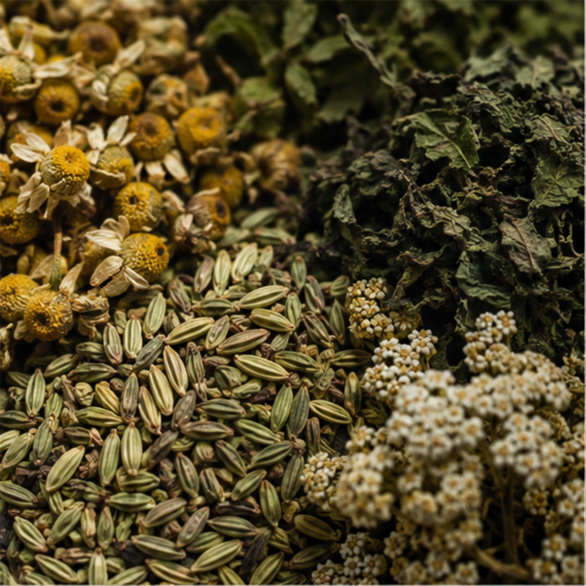 SHS Digestive Range botanical close-up