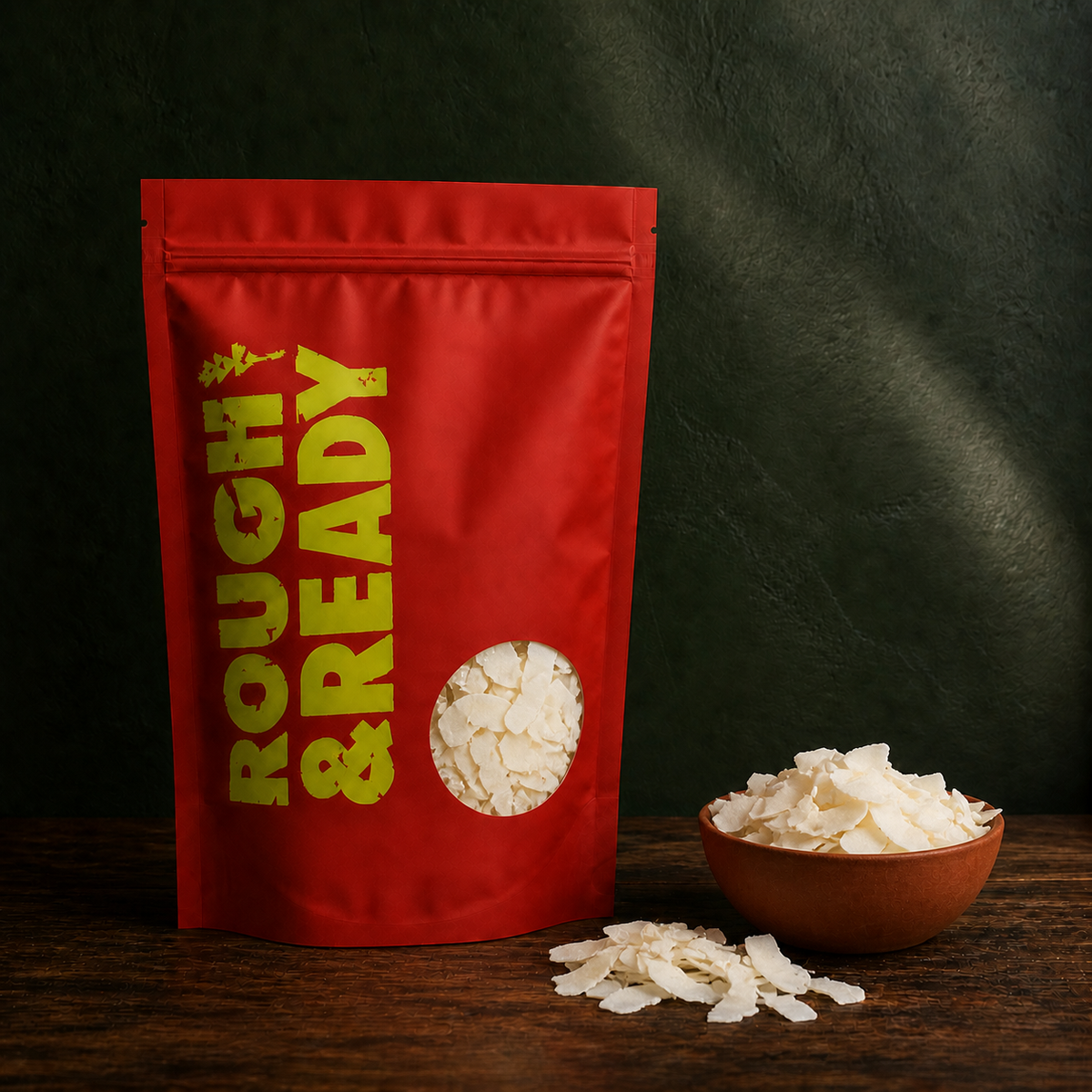 Organic Coconut Flakes – Rough & Ready pouch