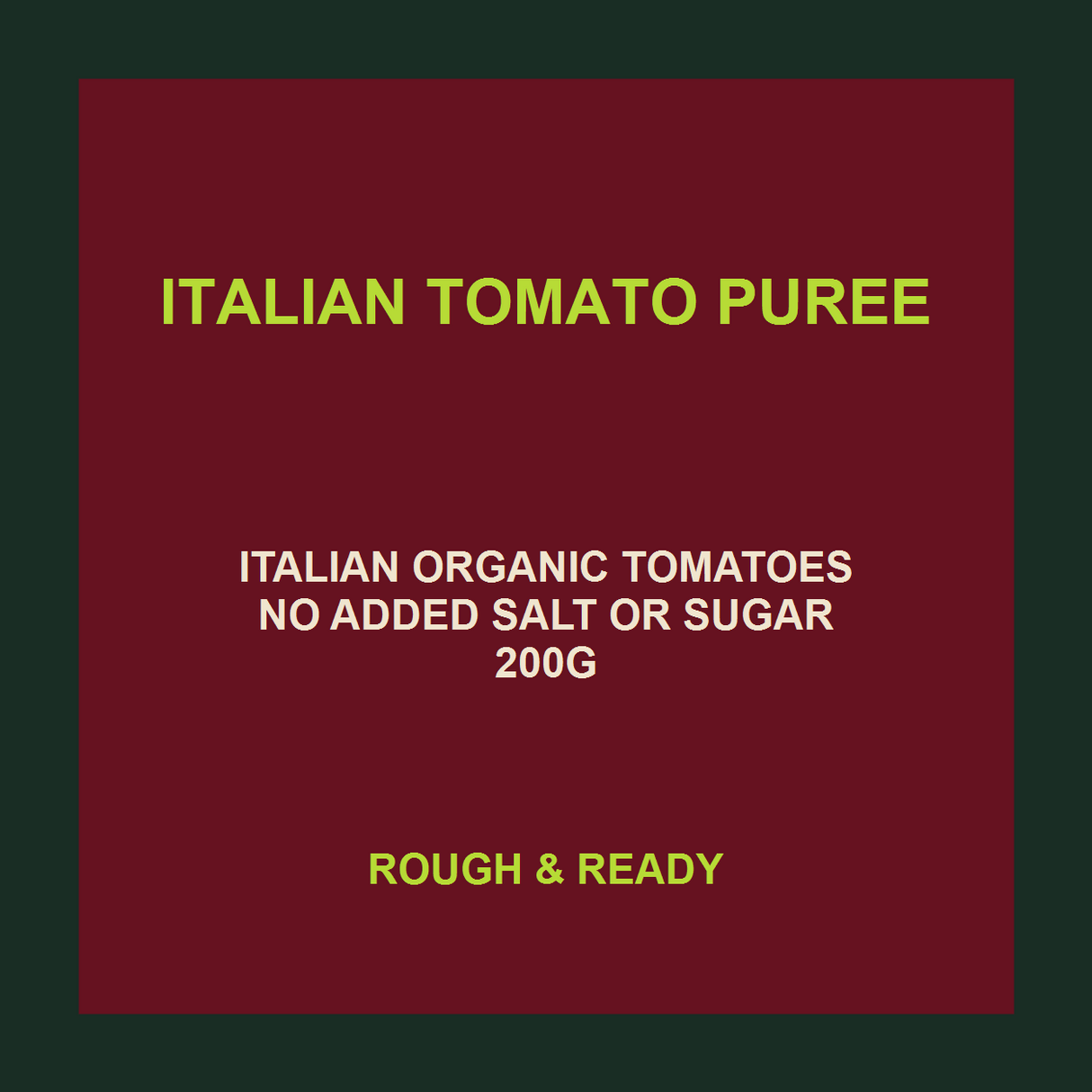 Italian tomato puree facts