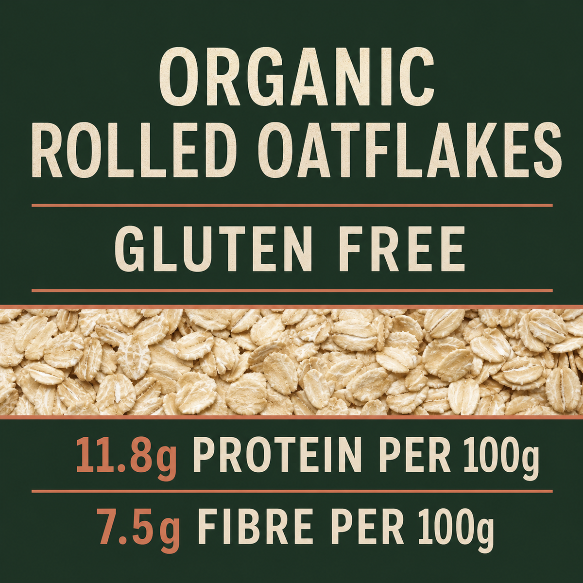 Infinity Foods Organic Gluten Free Rolled Oatflakes – factual benefits