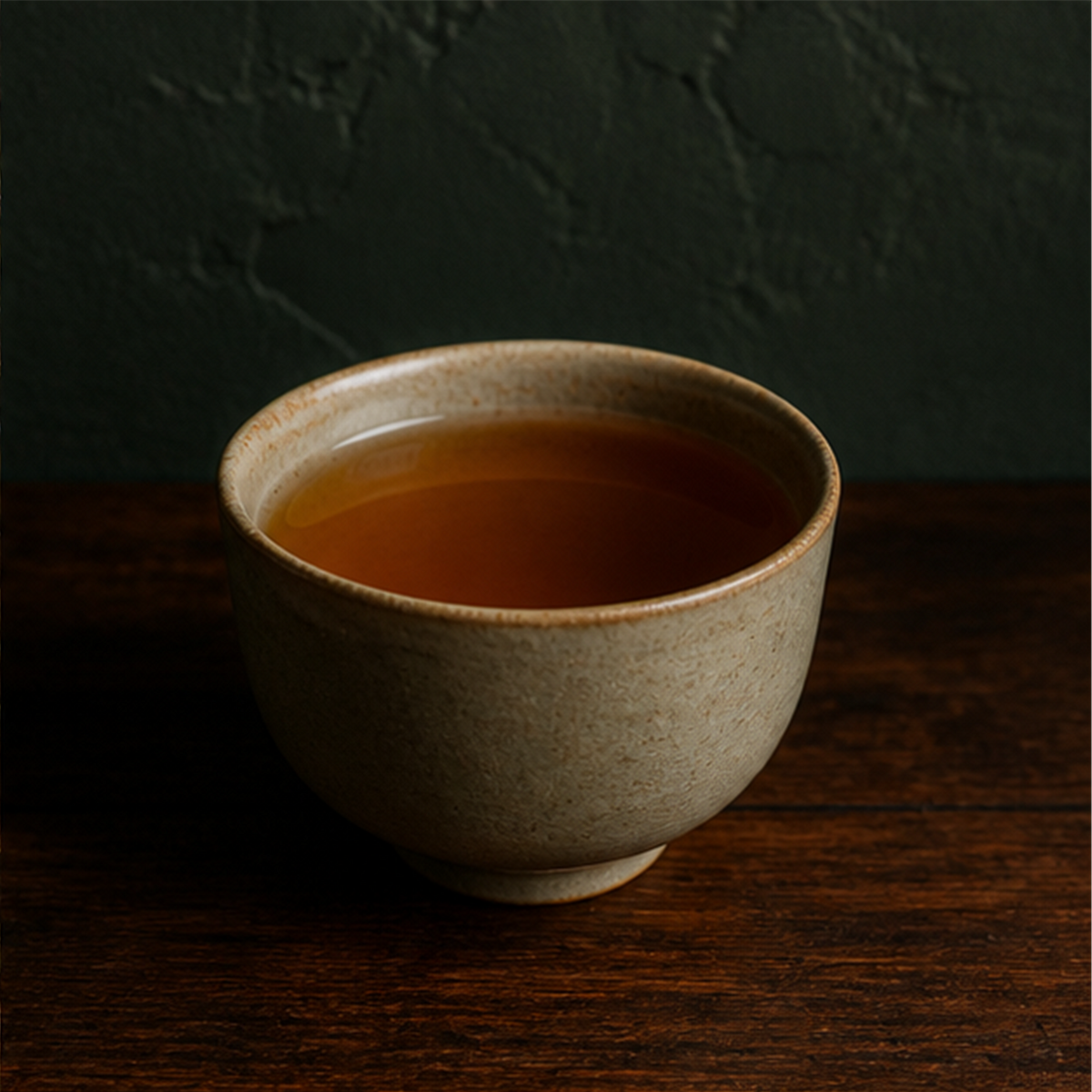 Clearspring Organic Kukicha Roasted Twig Tea Bags serving suggestion