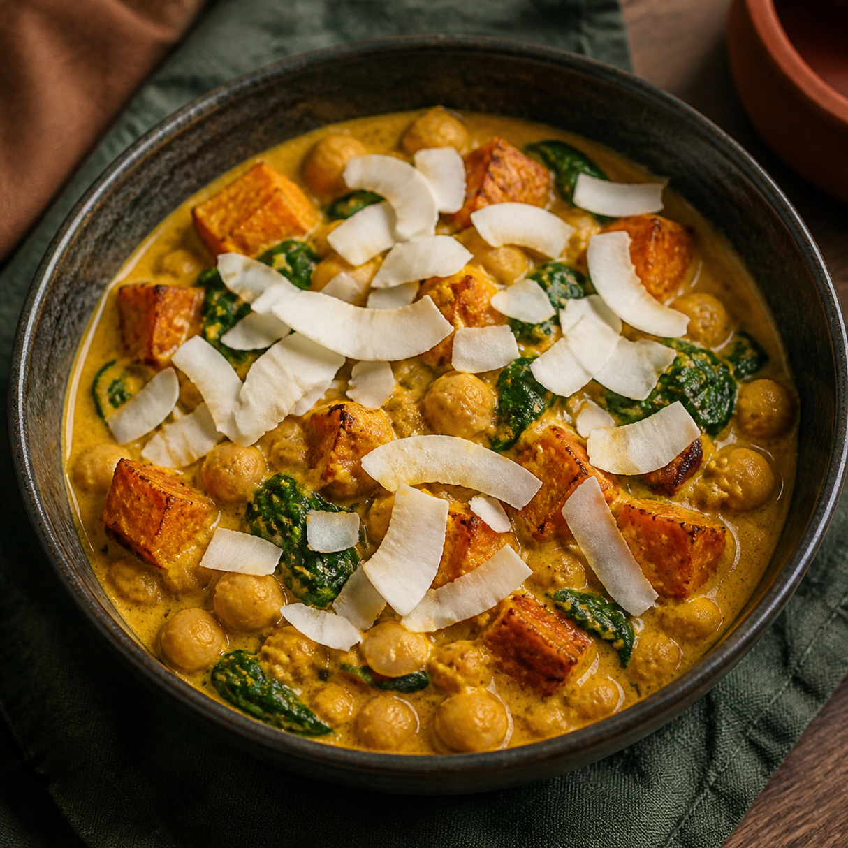 Organic Coconut Flakes – coconut curry recipe