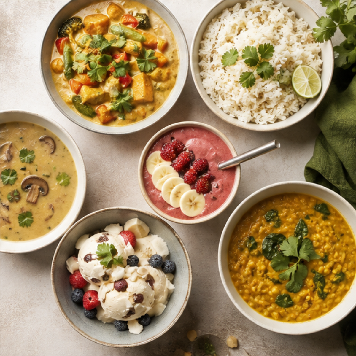 Biona Organic Coconut Milk six ways to enjoy