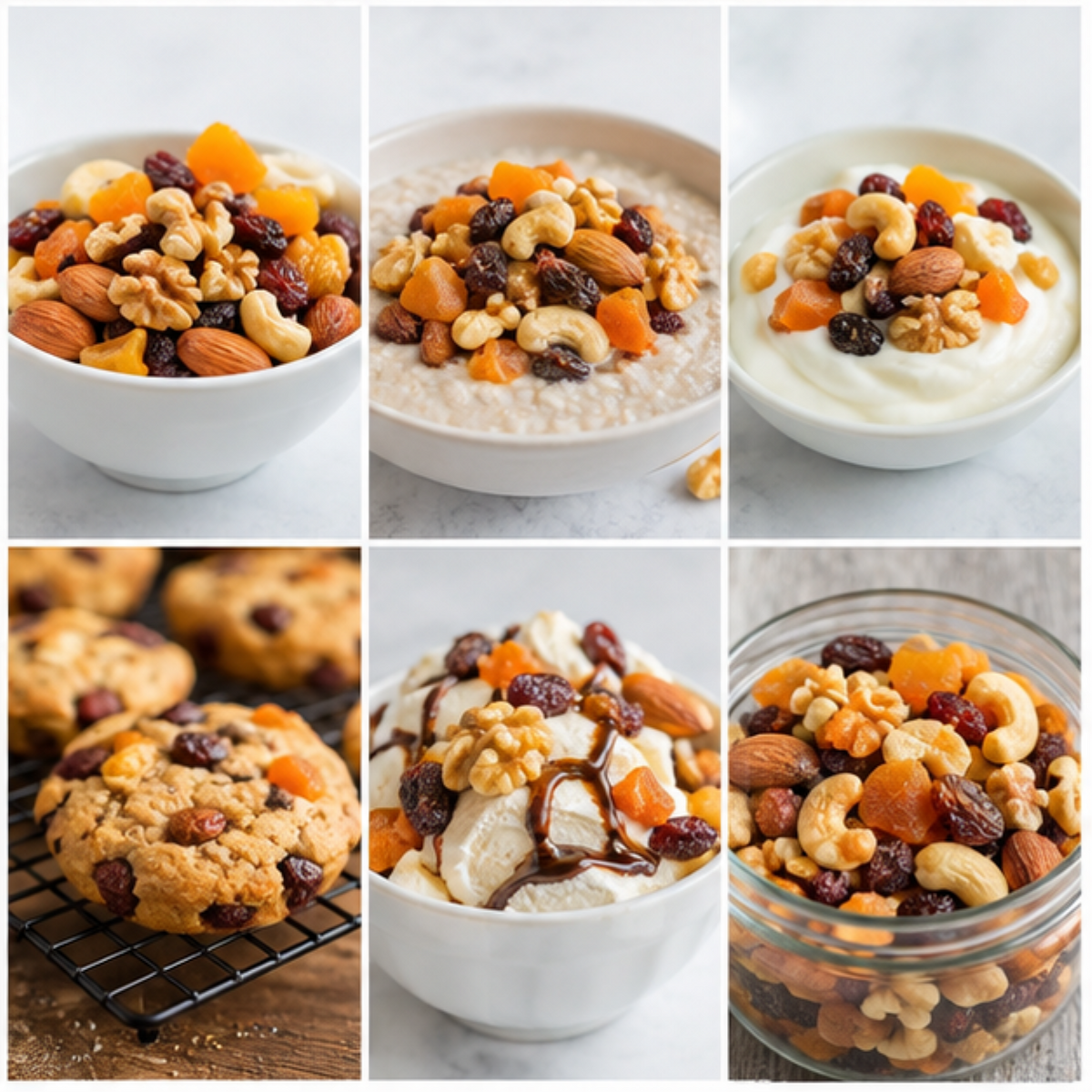 Infinity Organic Fruit & Nut Mix six ways to enjoy