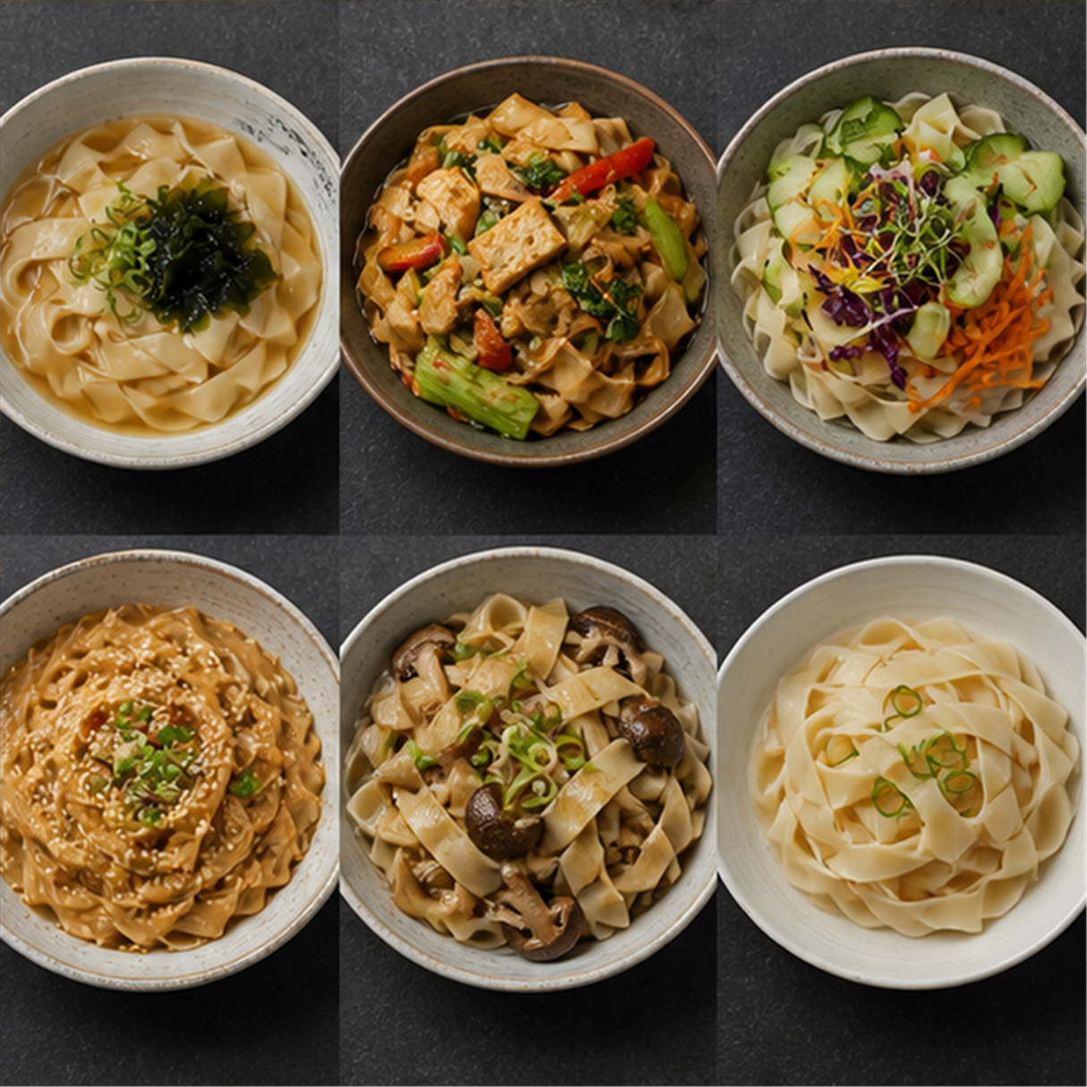 Clearspring Organic Wide Udon Noodles six ways to enjoy