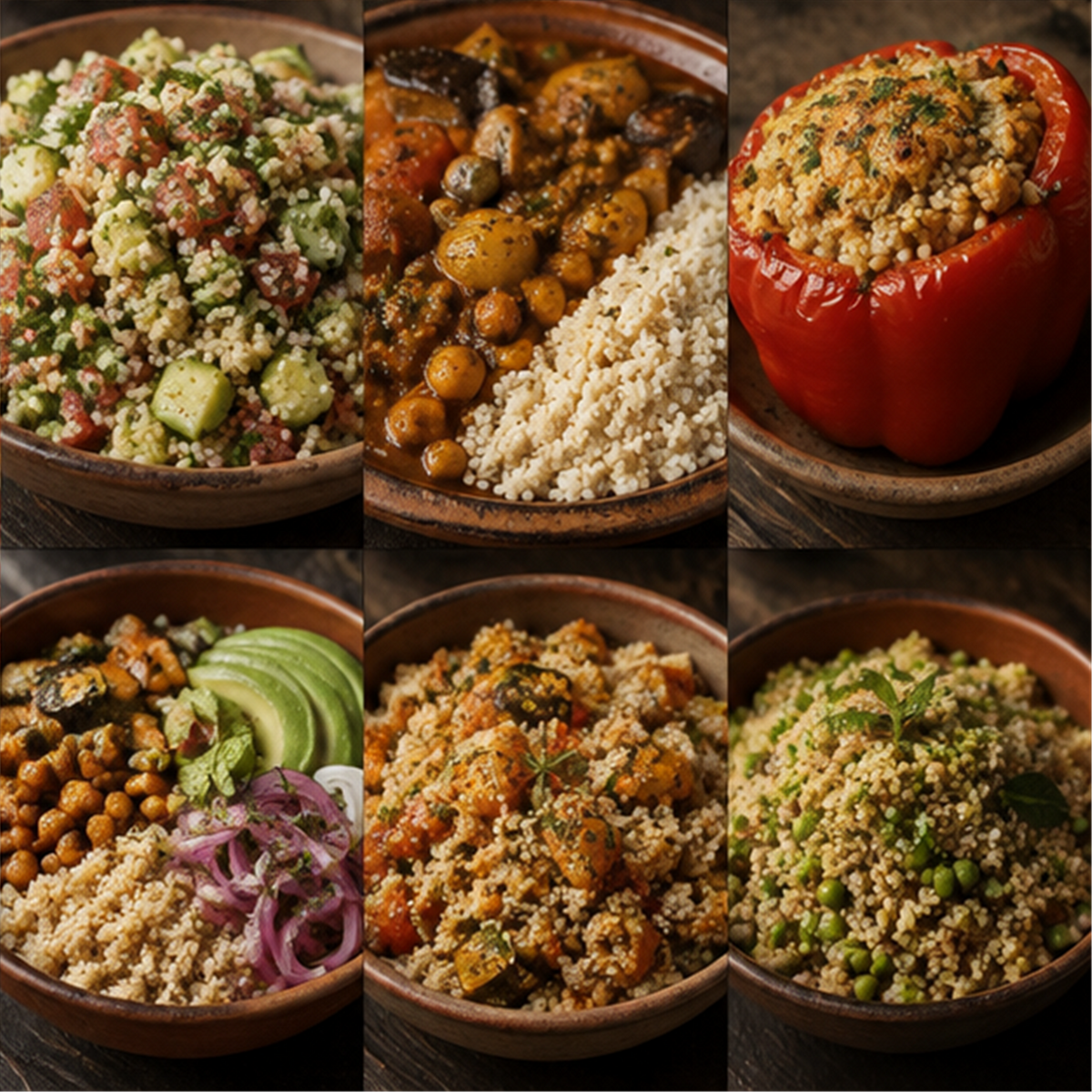 Infinity Foods Organic Wholemeal Cous Cous six ways to enjoy