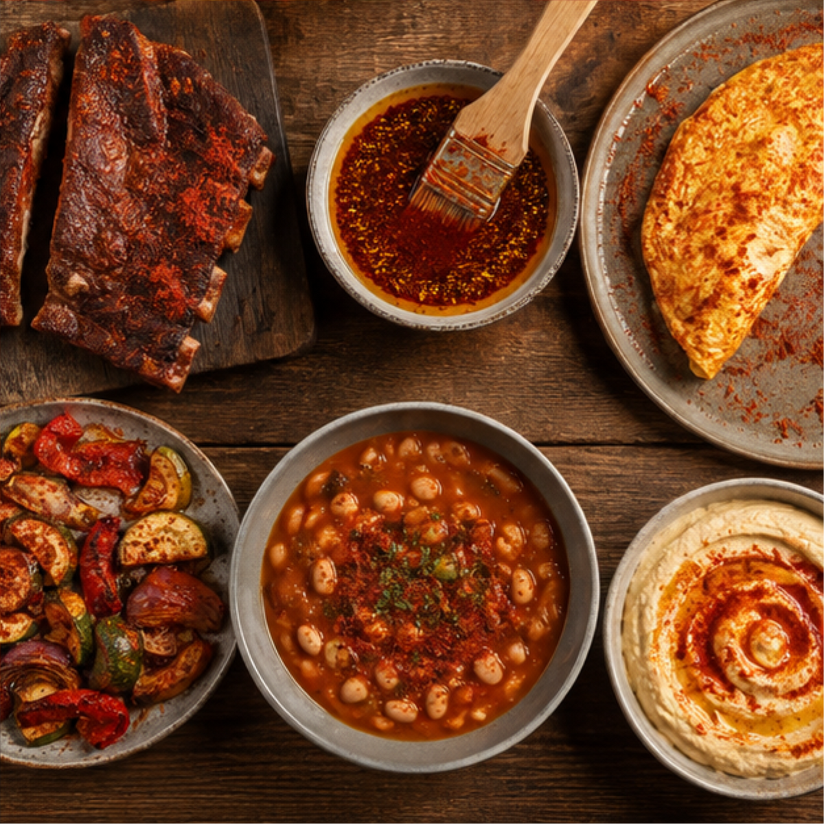 Hampshire Foods Smoked Paprika six ways to enjoy
