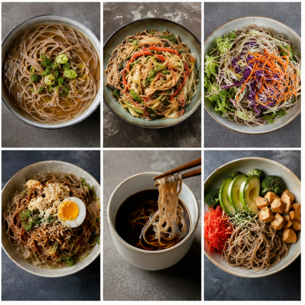 King Soba Organic Sweet Potato Buckwheat Noodles six ways to enjoy