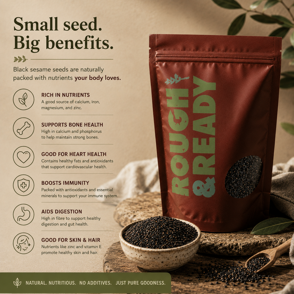 Organic Black Sesame Seeds