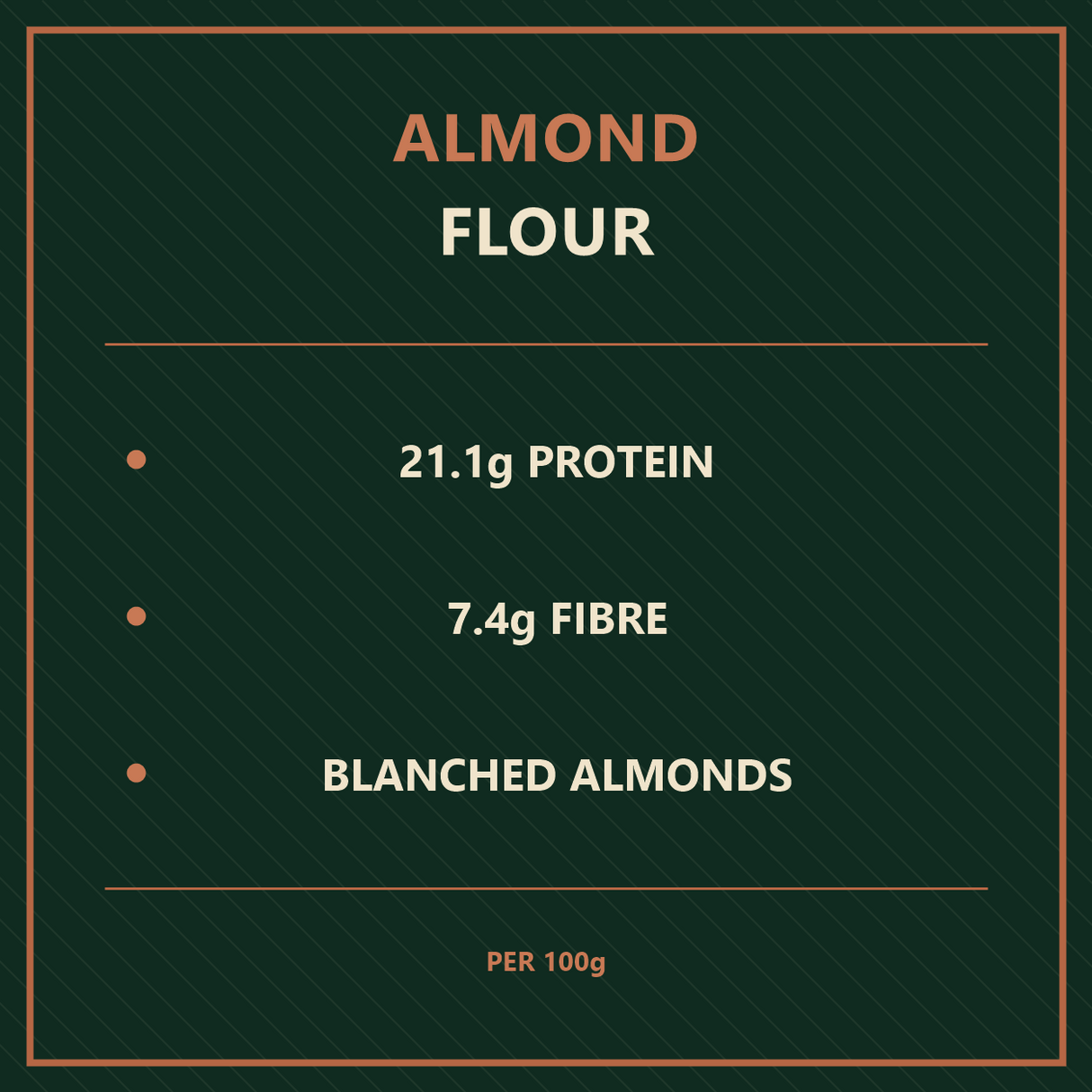 Almond flour nutrition facts