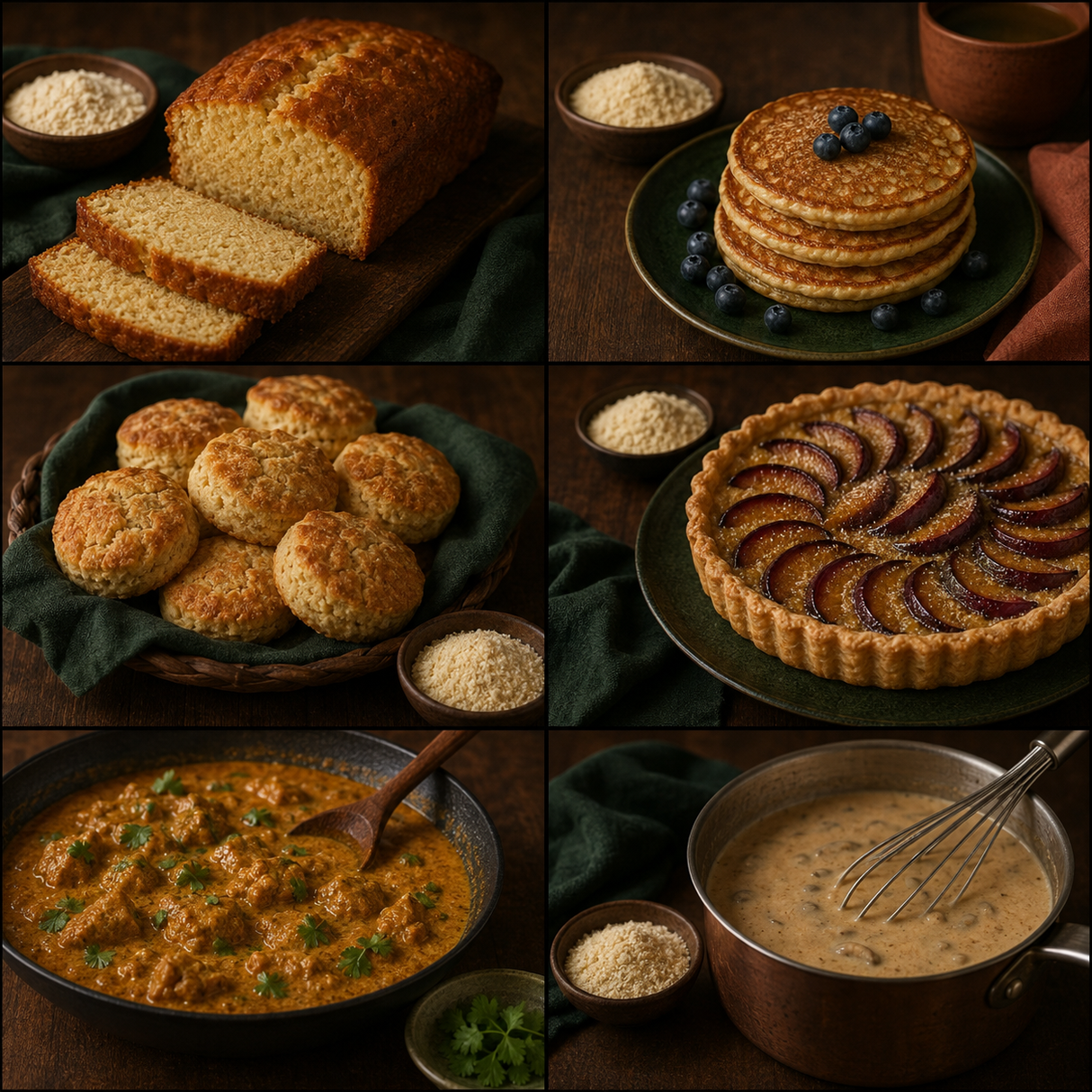Six ways to use almond flour