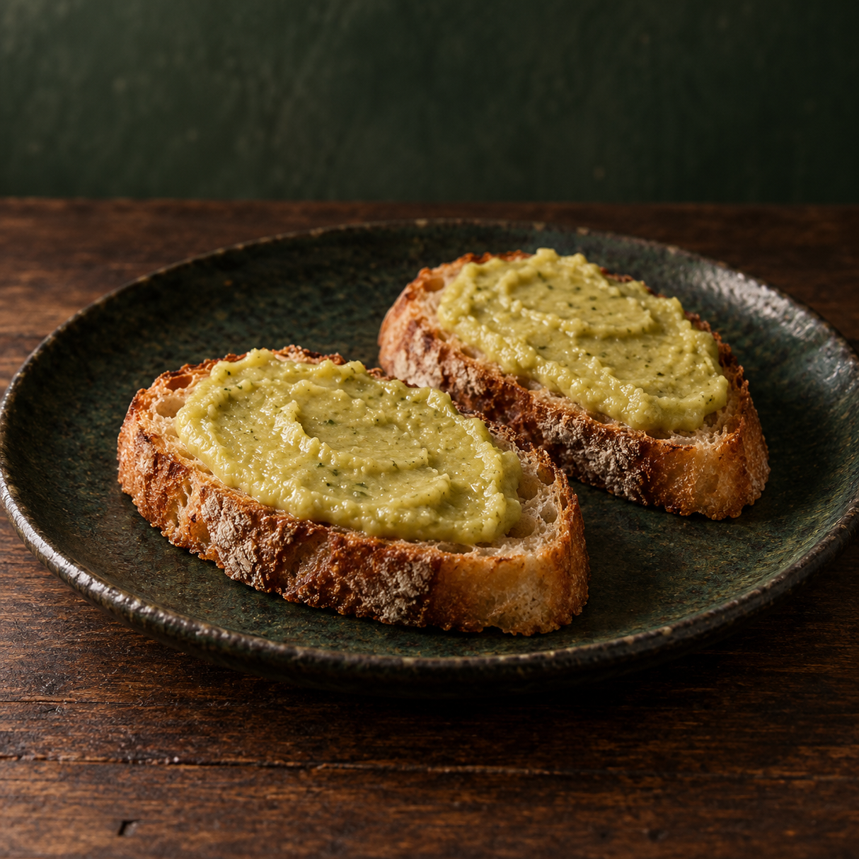 Bruschetta with Biona Organic Asparagus Cream