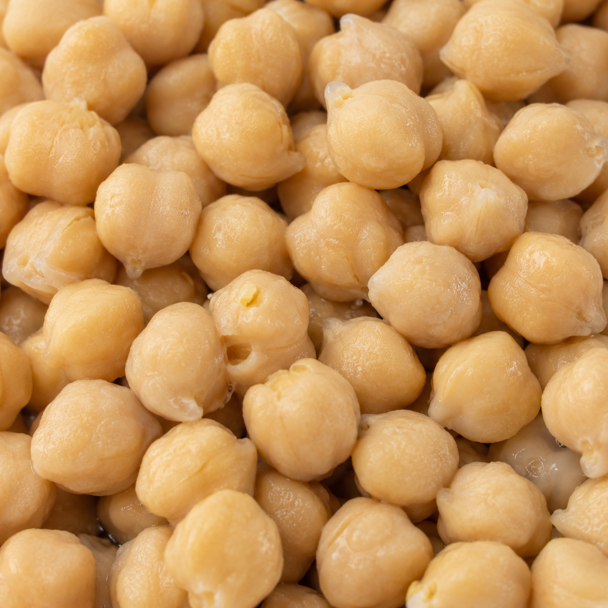 Extreme close-up of Biona Organic Chick Peas