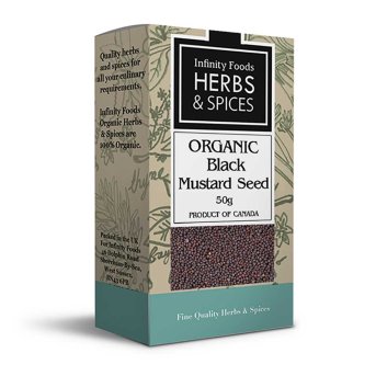 Infinity Foods Organic Black Mustard Seed