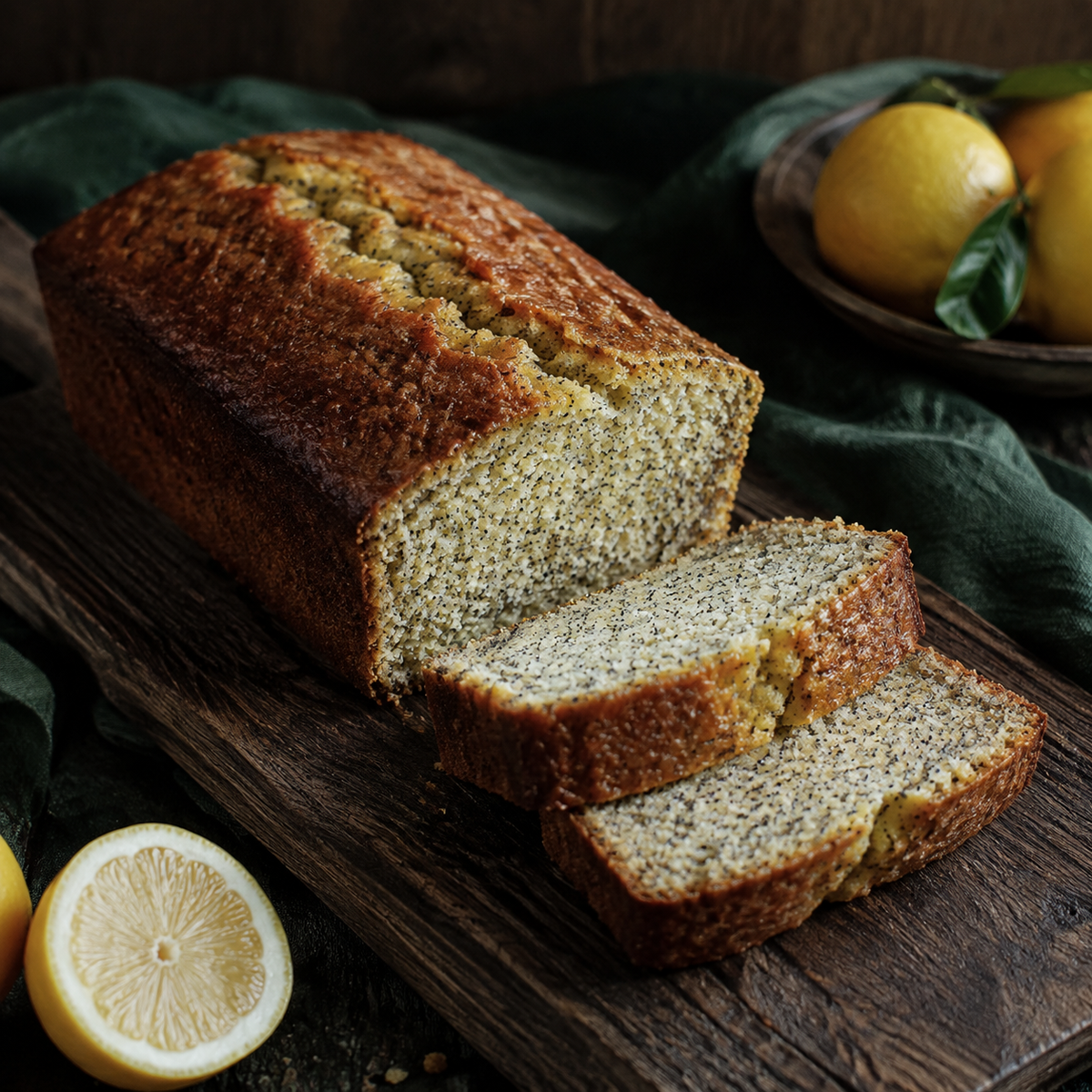 Organic blue poppy seed recipe idea