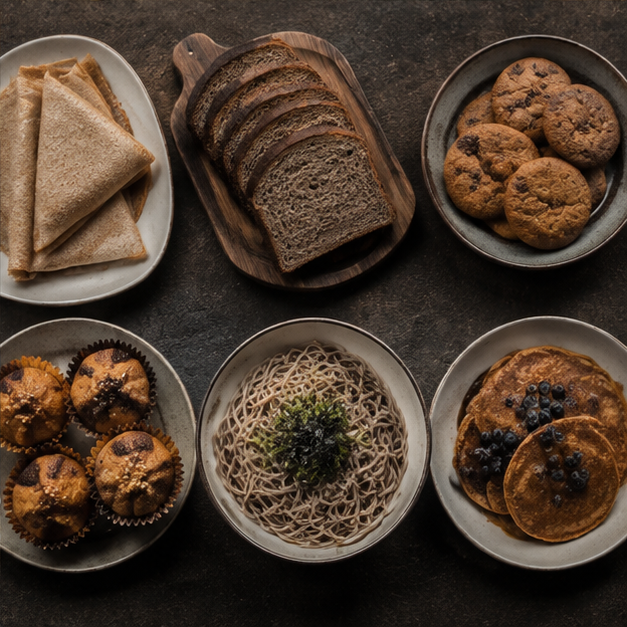 Six ways to use organic buckwheat flour