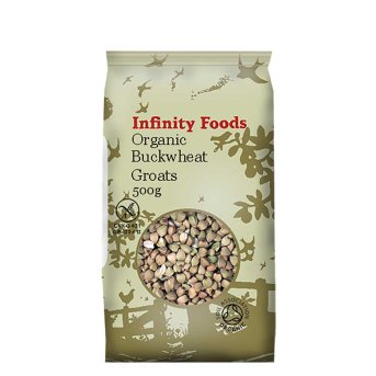 Authentic raw organic buckwheat groats