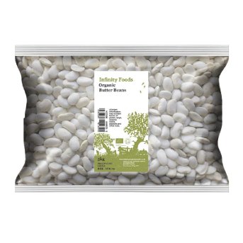 Infinity Foods Bulk Organic Butter Beans 5kg