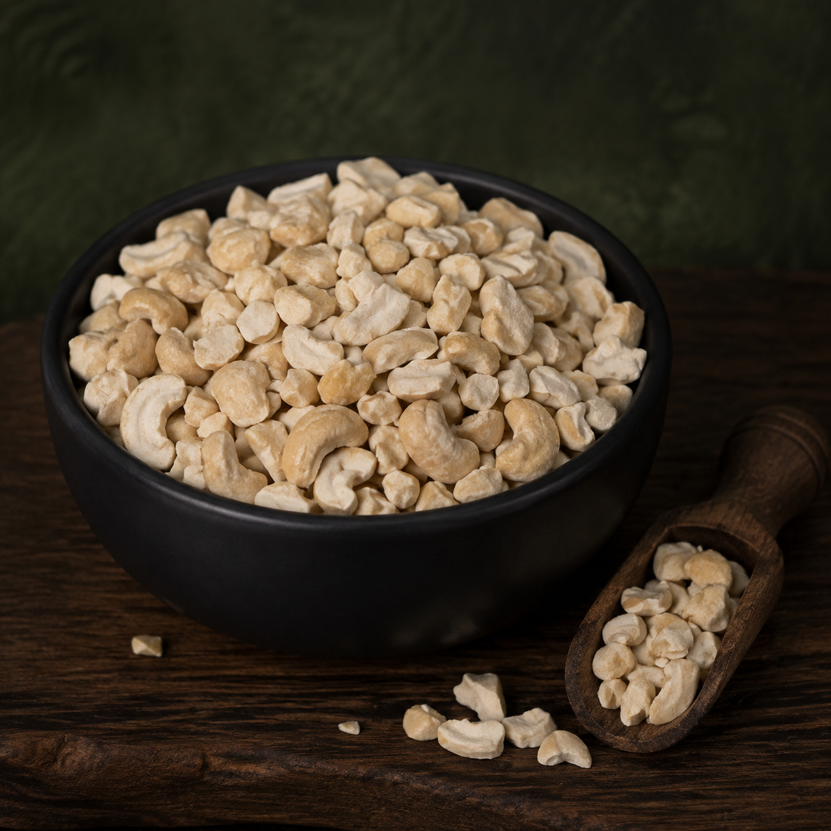 Cashew Nut Pieces — serving suggestion