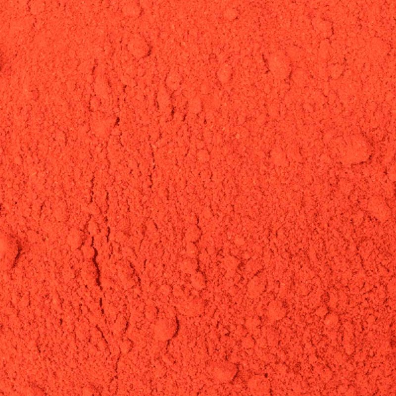 Extreme close-up of organic chilli powder