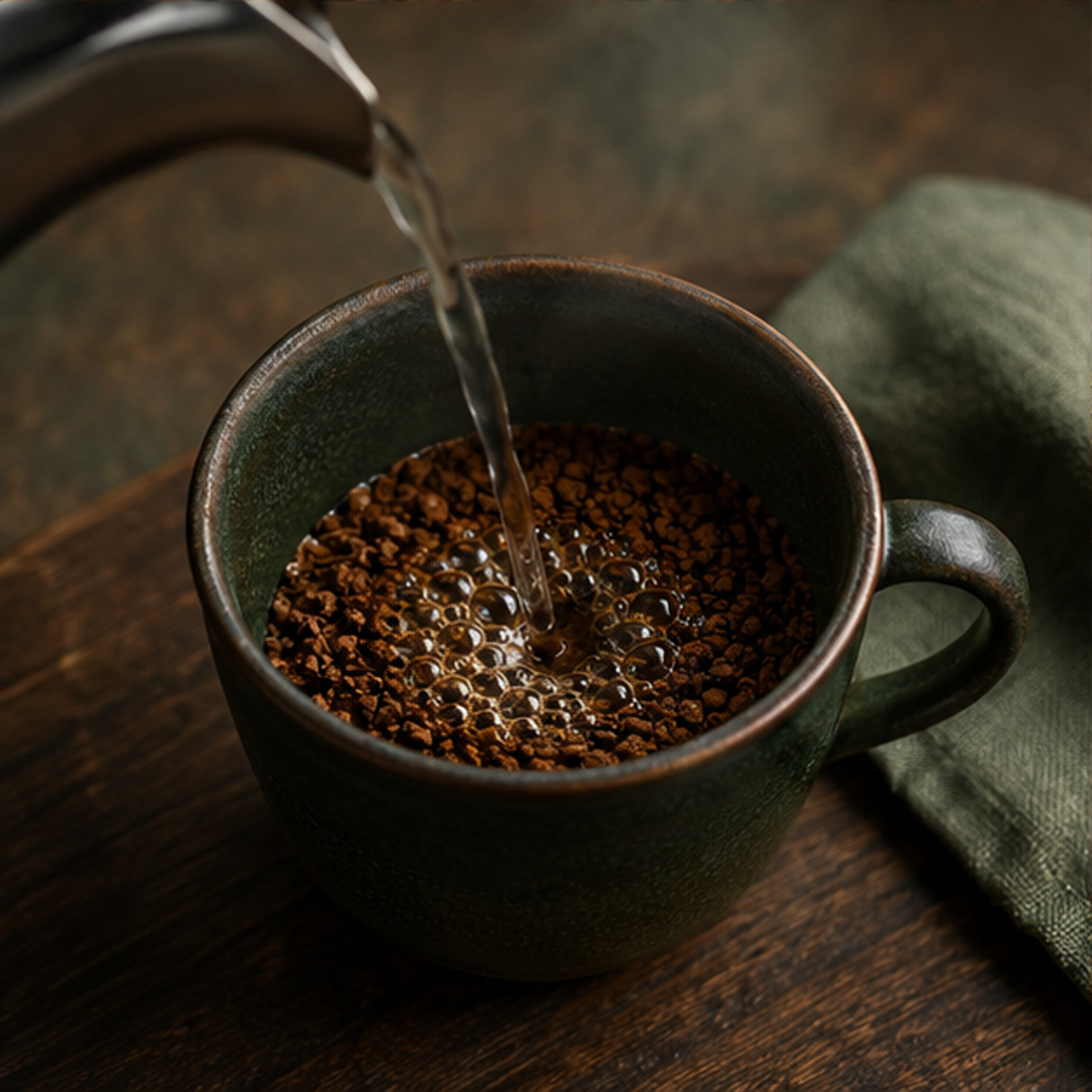Clipper Organic House Blend Instant Coffee — practical preparation idea