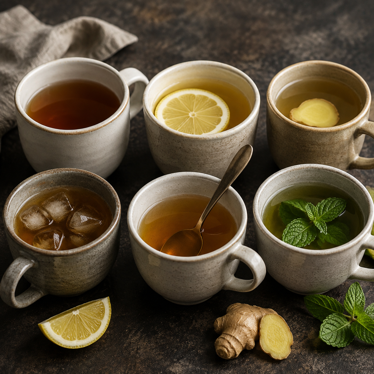 Ways to enjoy Clipper lemon and ginger infusion