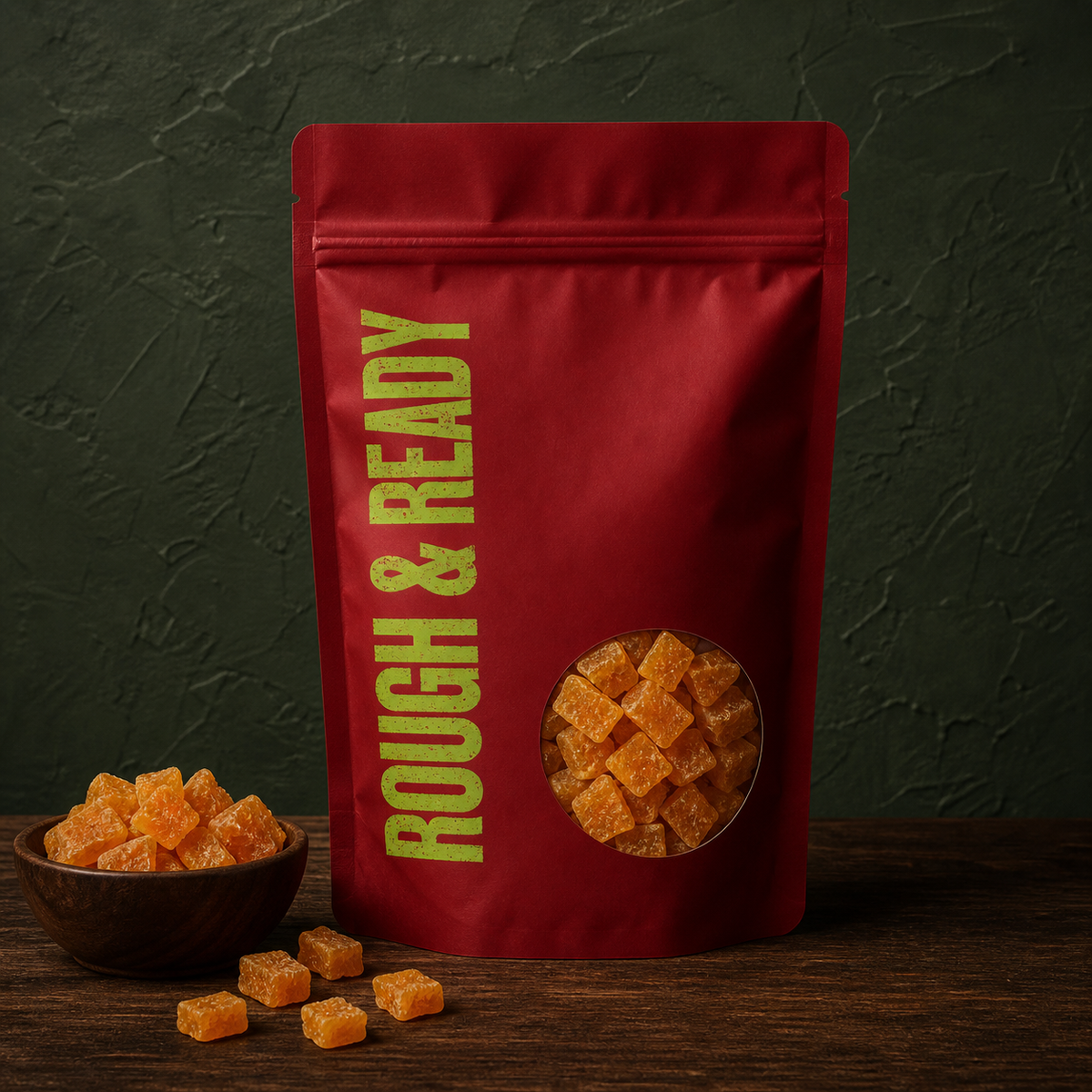 Dried Mango Cubes – Rough & Ready pouch