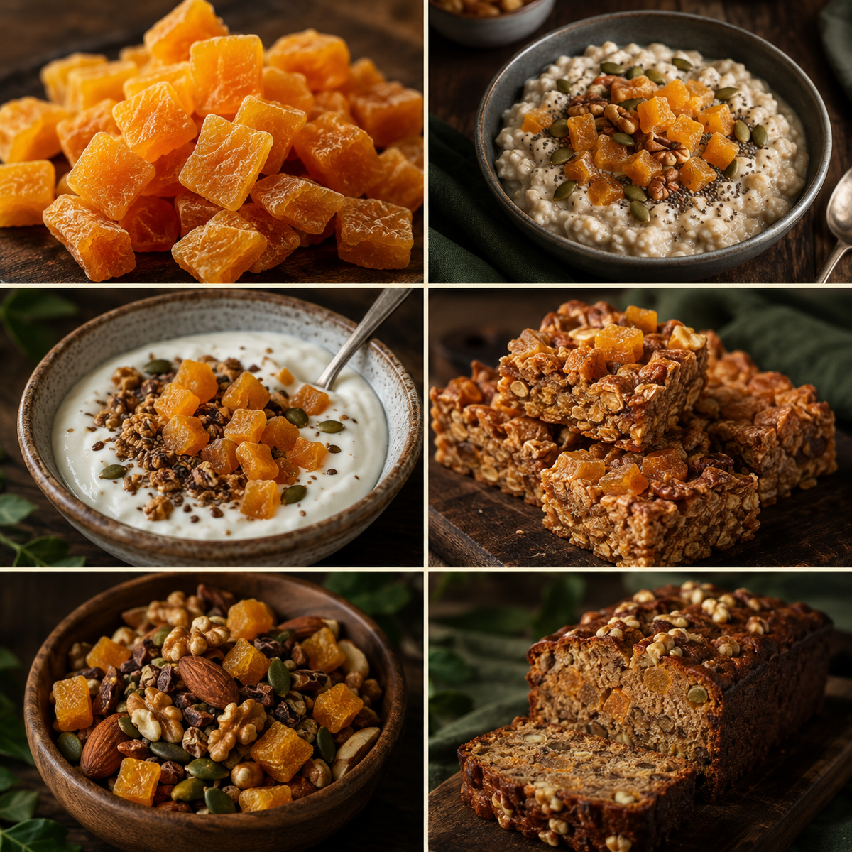Dried Mango Cubes – six serving ideas
