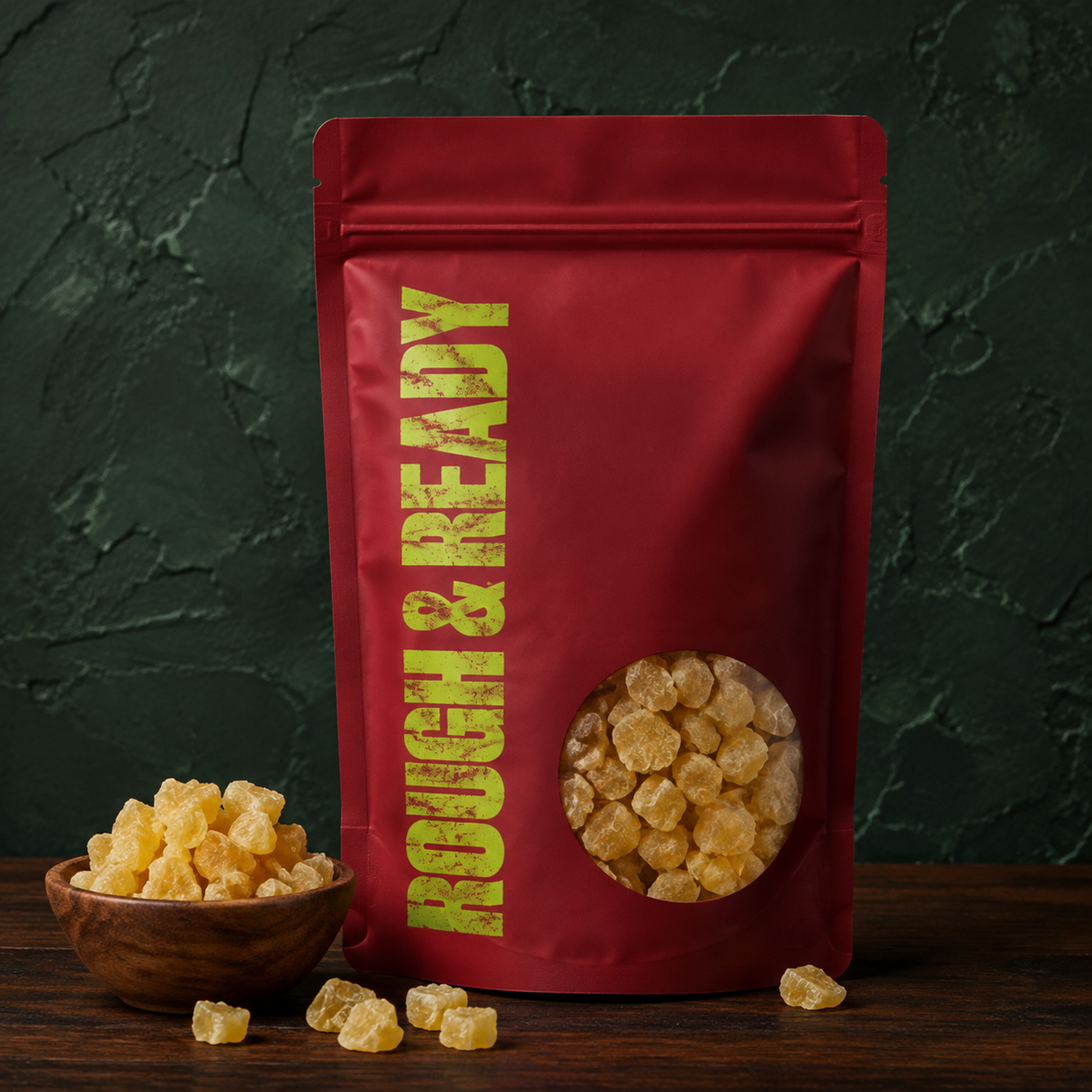 Dried Pineapple Cubes – Rough & Ready pouch