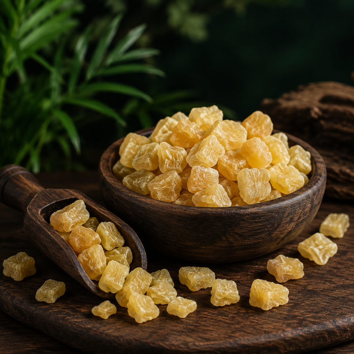 Dried Pineapple Cubes – serving suggestion