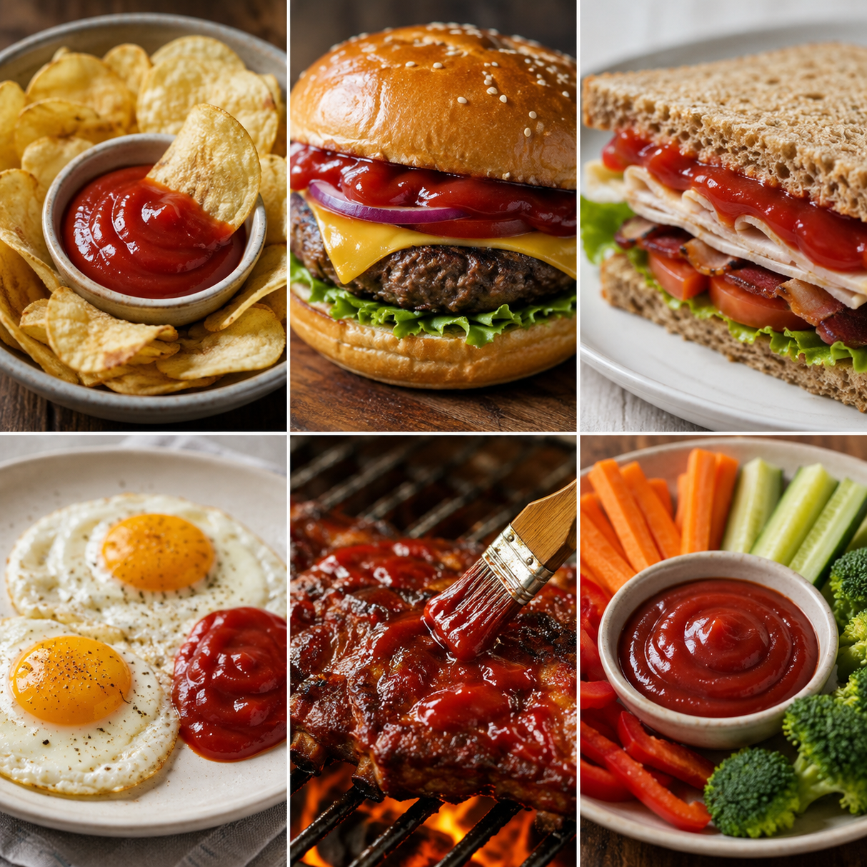 Six ways to use tomato ketchup