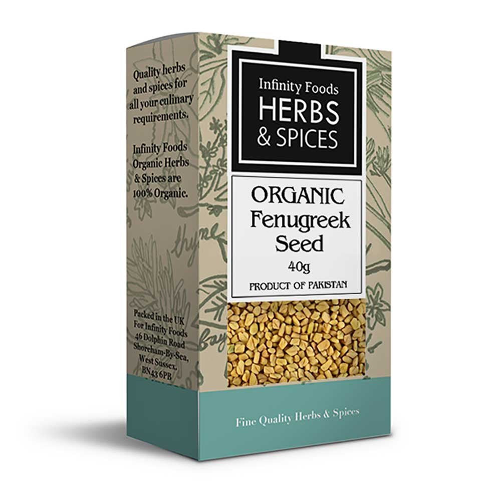 Authentic Infinity Foods Organic Fenugreek Seed pack