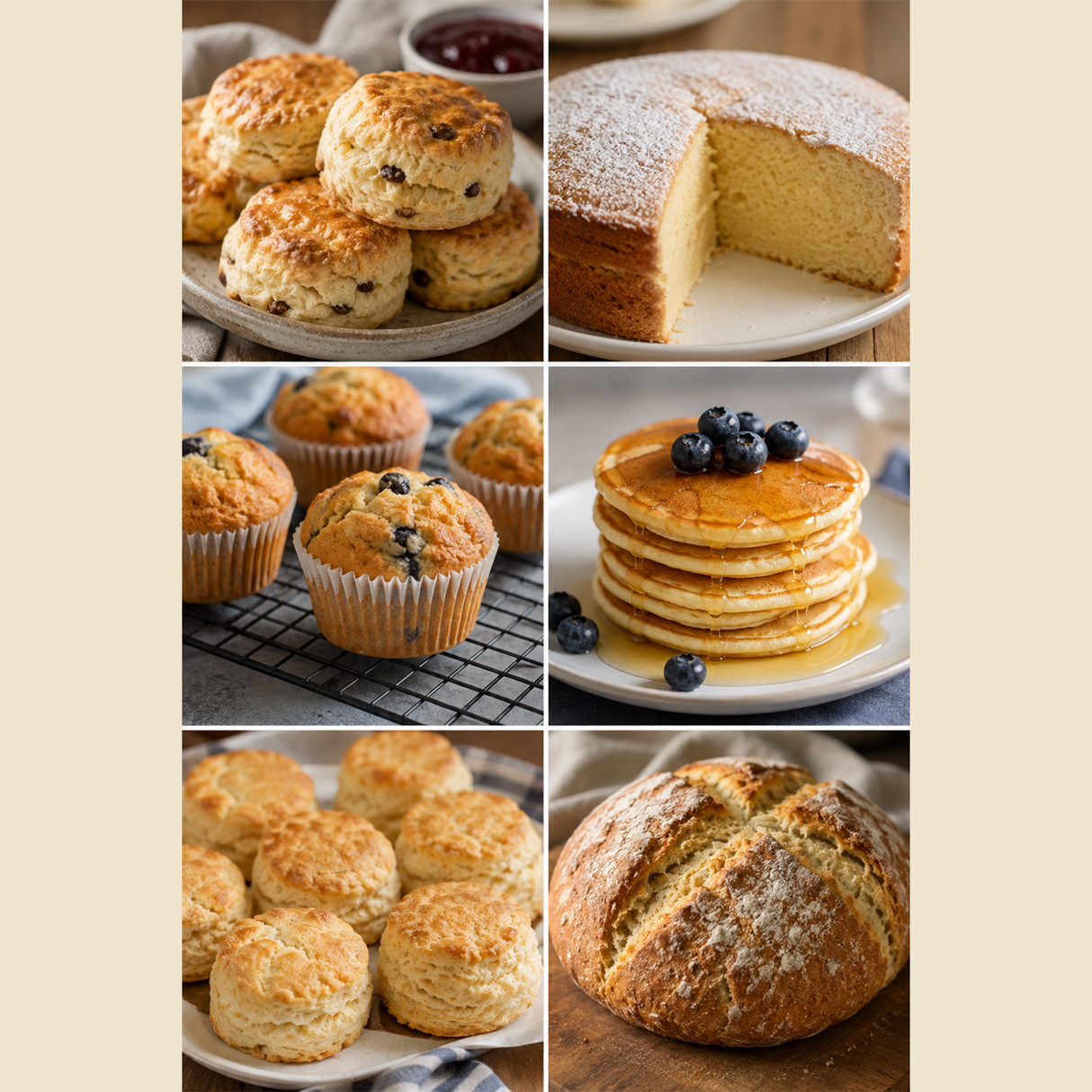 Six baking ideas for self raising white flour