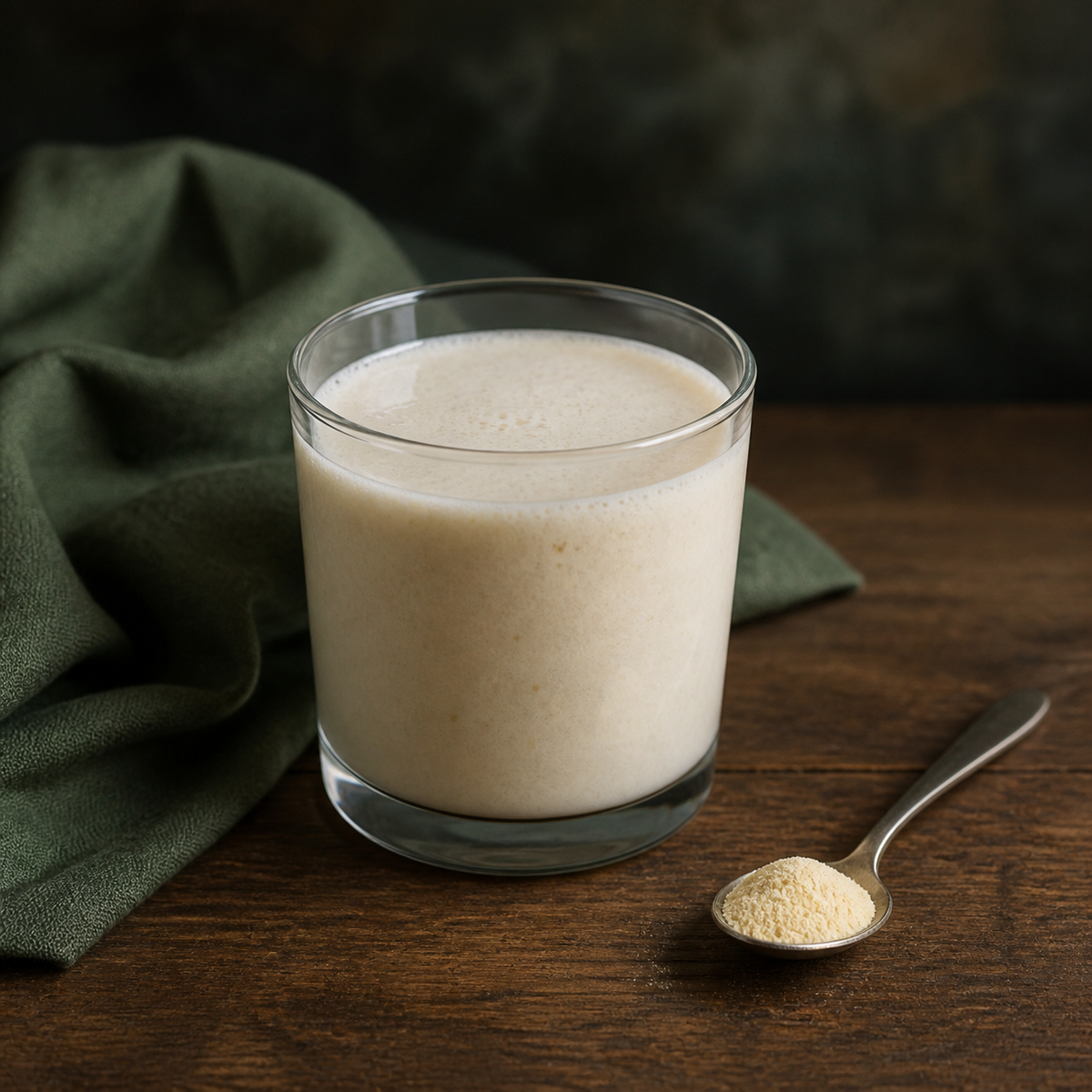 Freeze Dried Banana Powder — natural serving suggestion