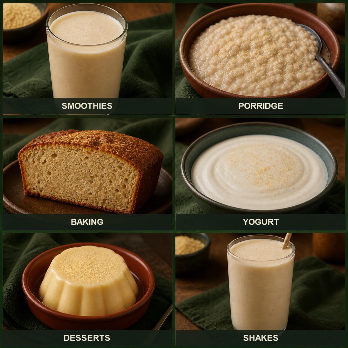 Freeze Dried Banana Powder — six ways to use