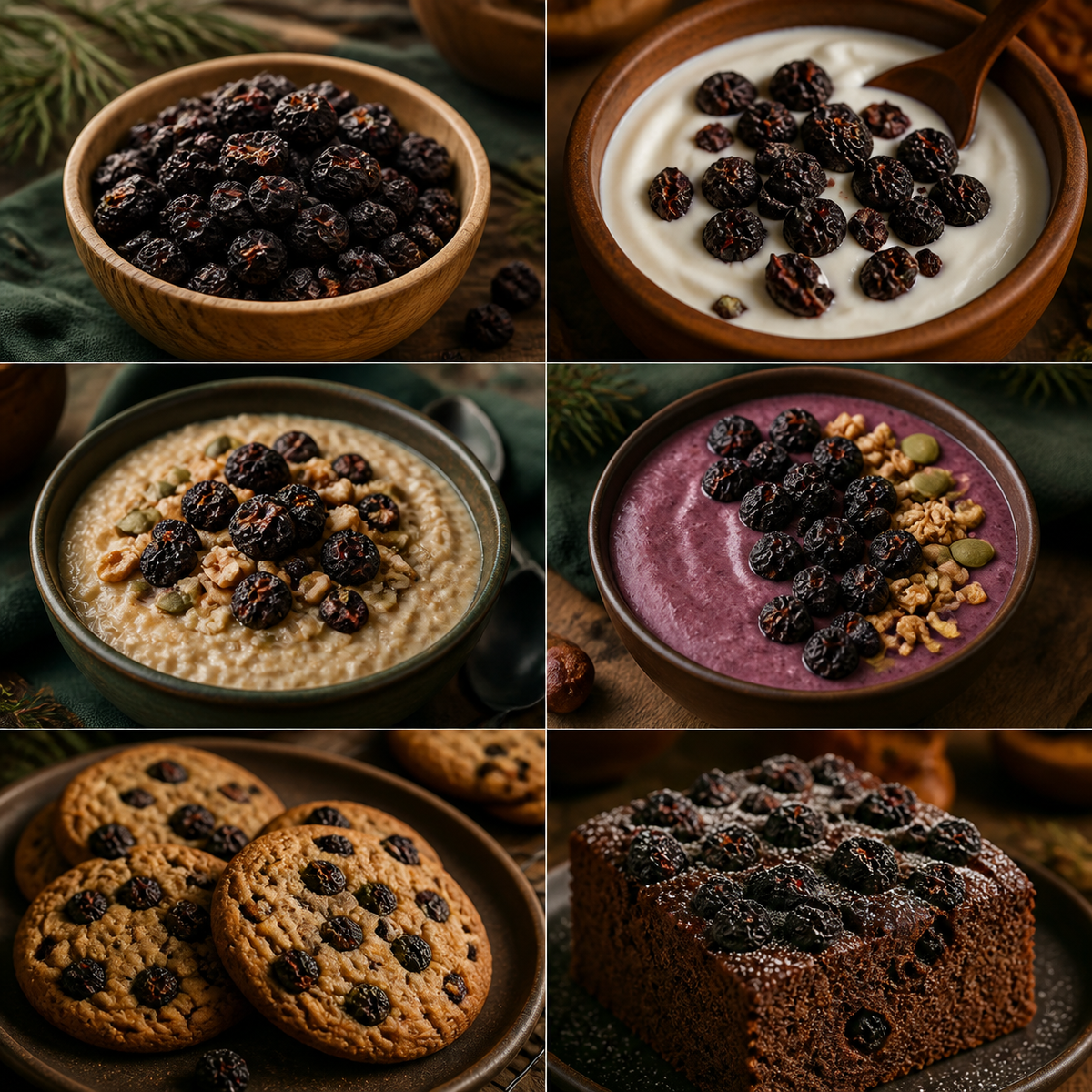 Freeze Dried Blackcurrants - six ways to enjoy