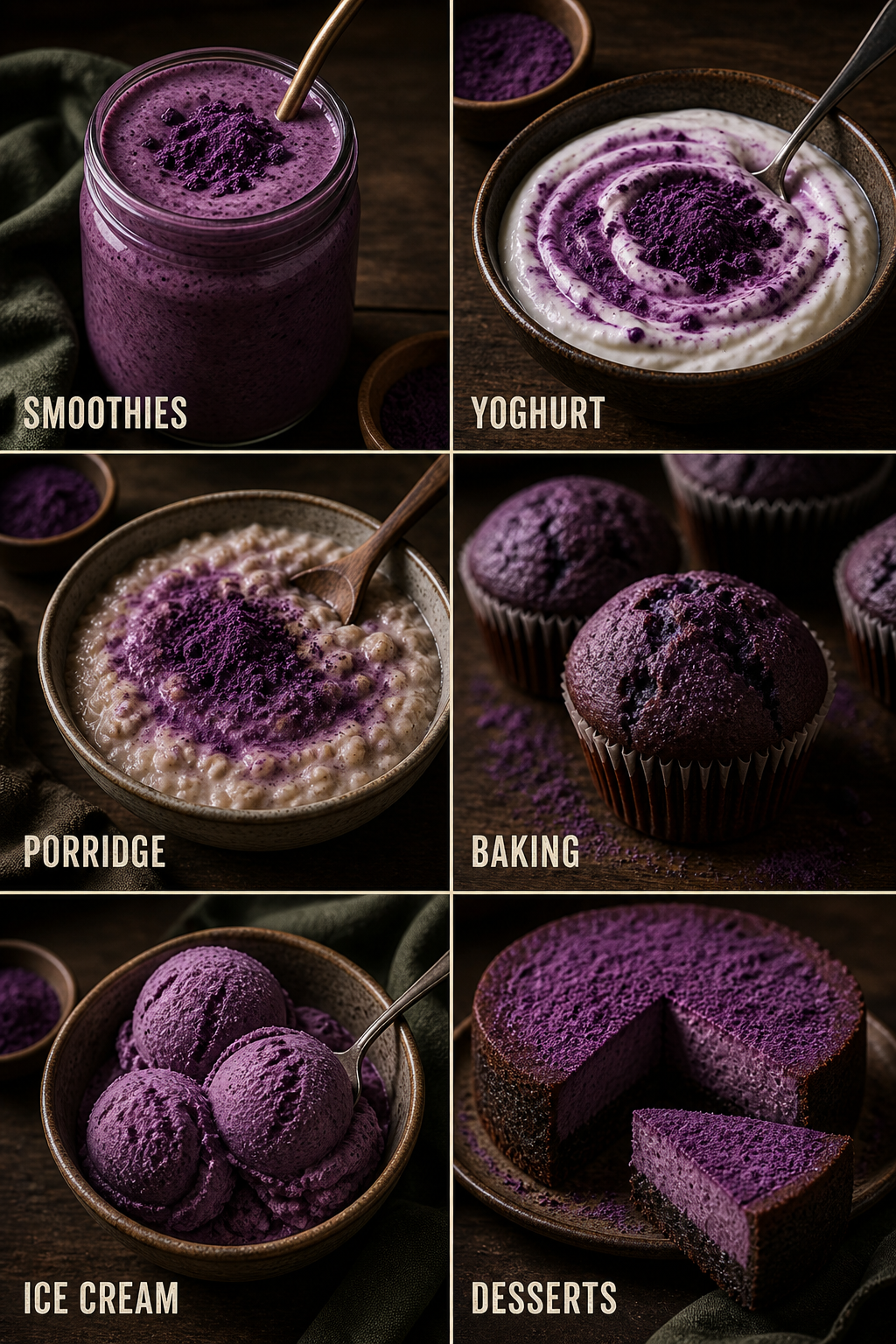 Freeze Dried Blueberry Powder — ways to enjoy