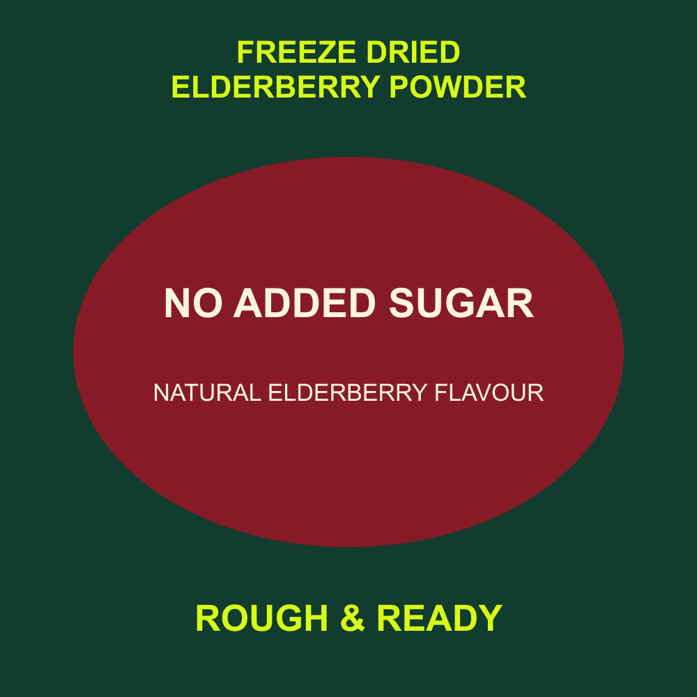 Freeze dried elderberry powder benefits