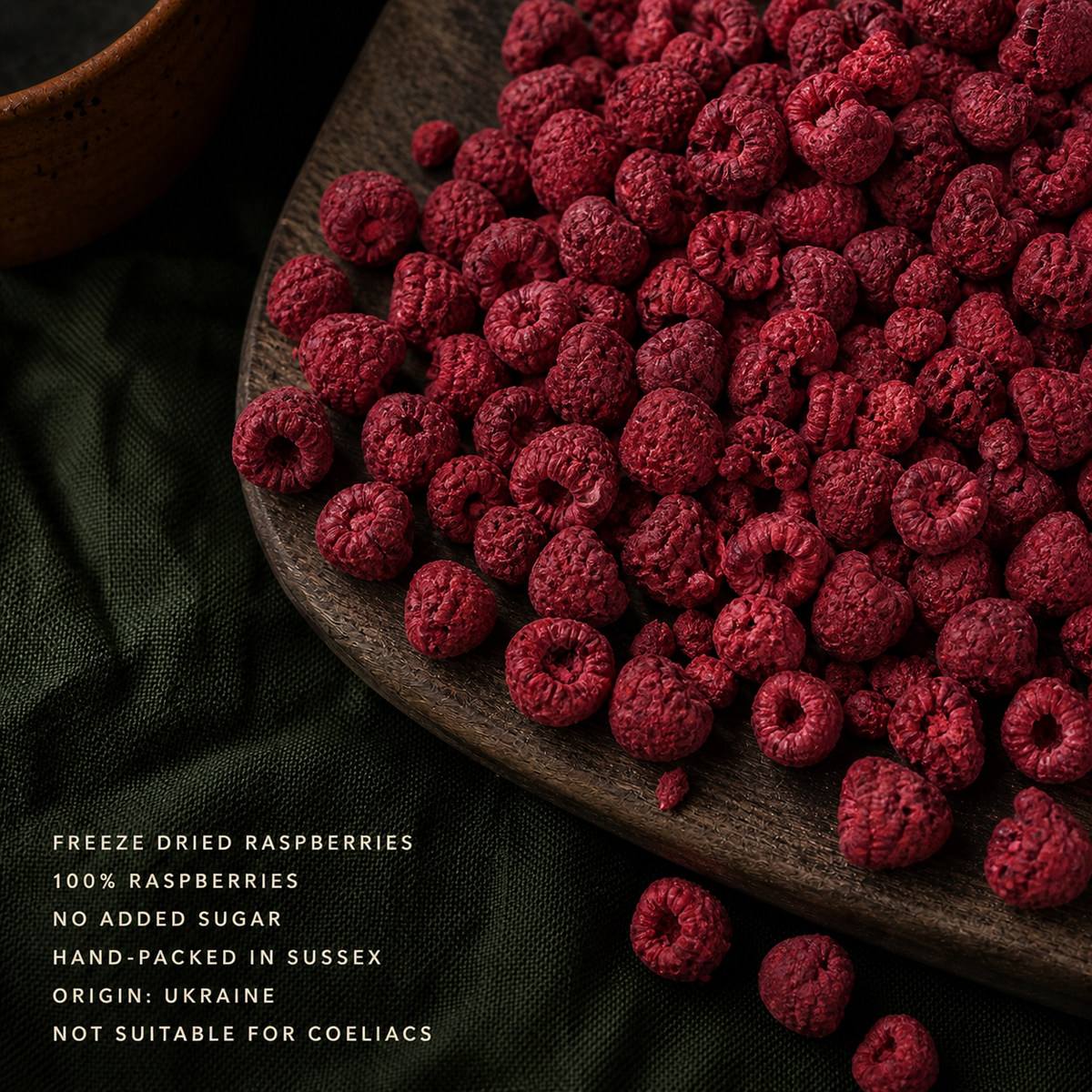 Freeze Dried Raspberries product facts