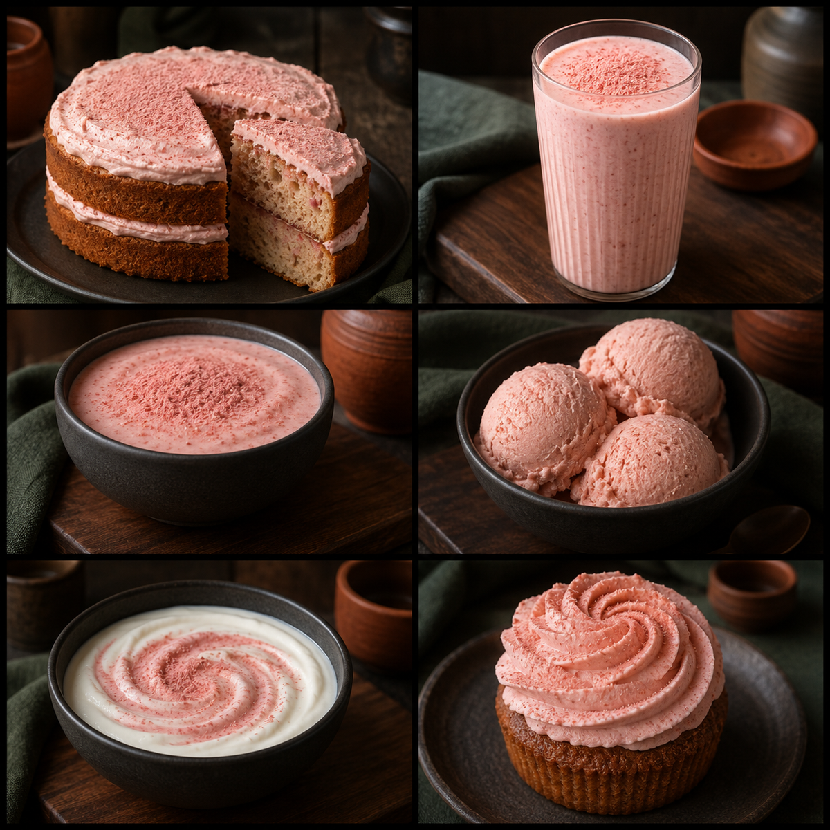 Six ways to use freeze dried strawberry powder