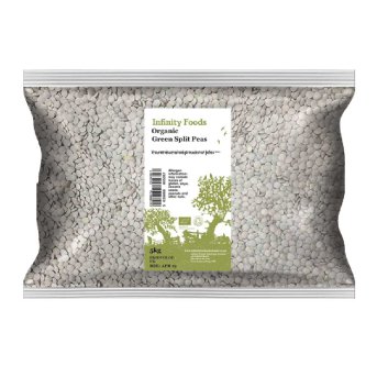 Infinity Foods Bulk Organic Split Green Peas