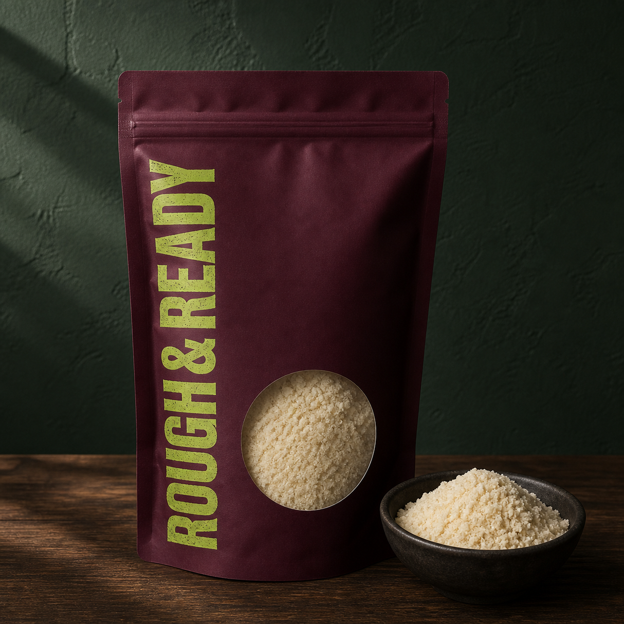 Ground almonds Rough & Ready pouch