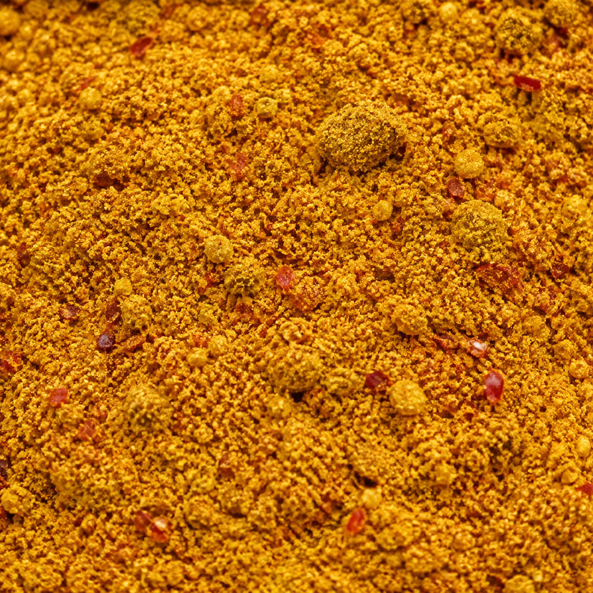 Hot Curry Powder extreme close-up
