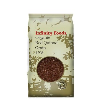 Infinity Foods Red Organic Red Quinoa Grain