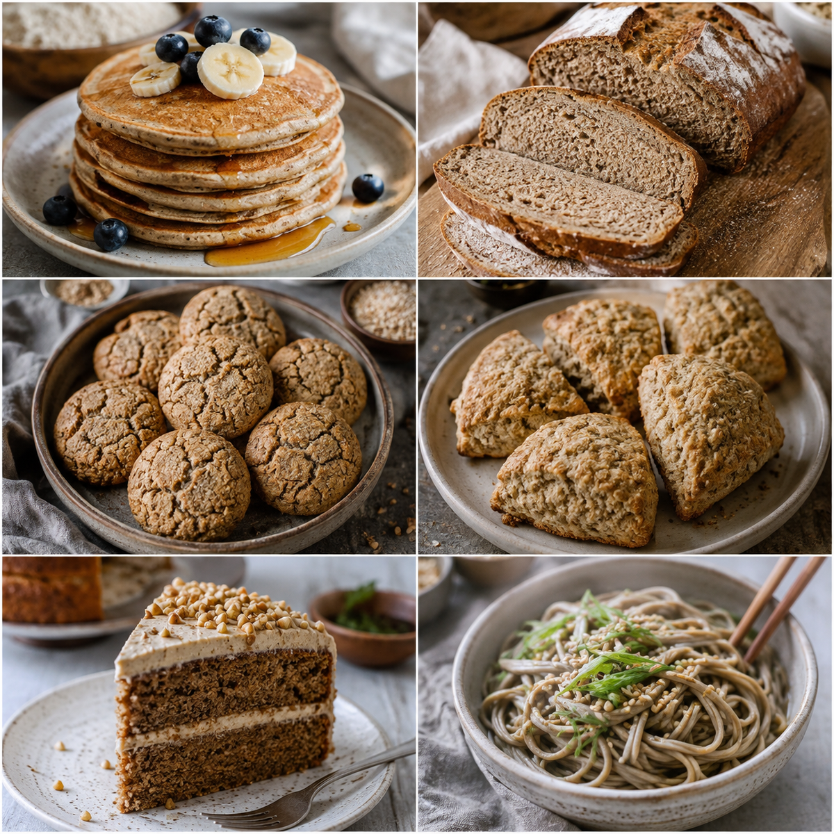 Six recipe ideas for buckwheat flour
