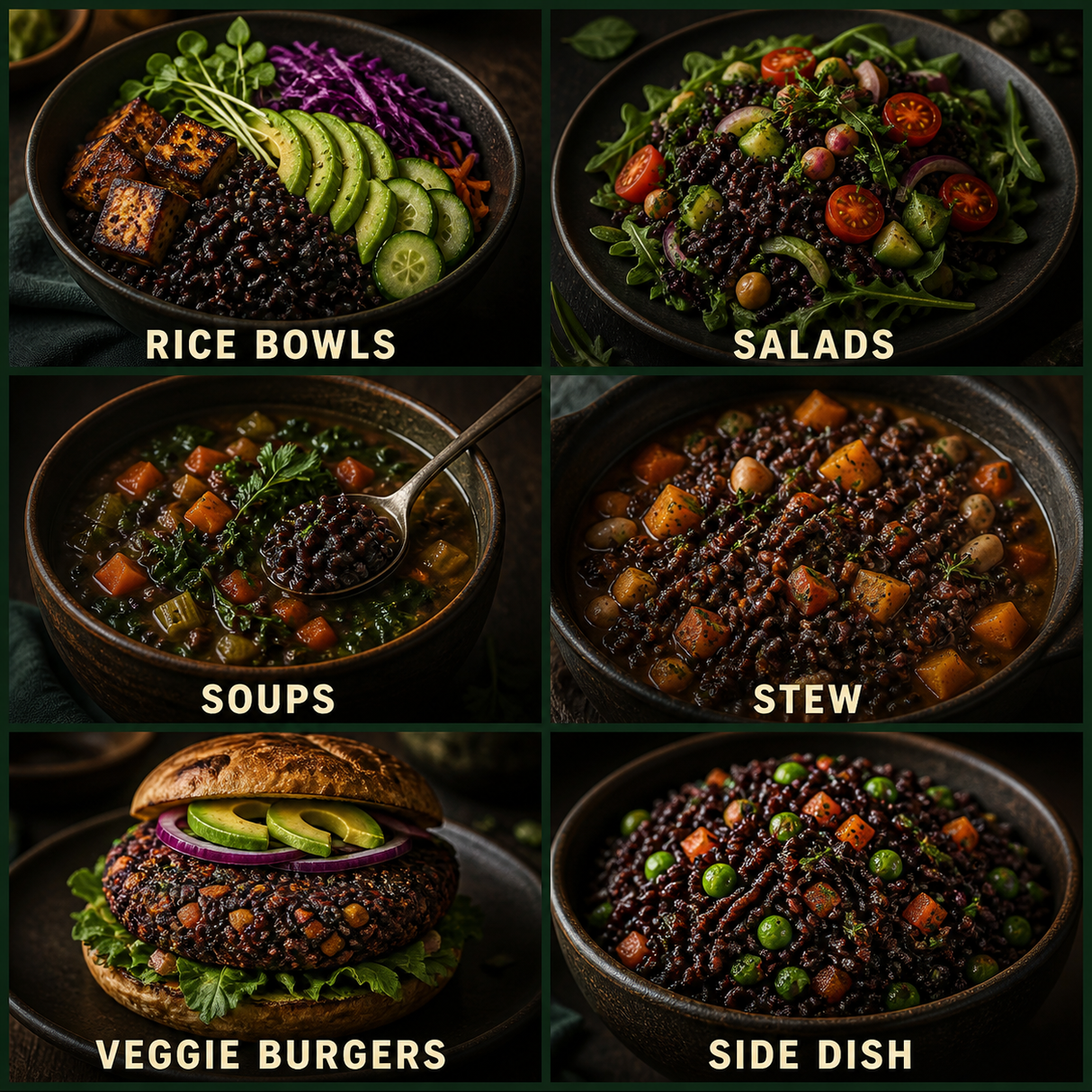 Ways to use Organic Black Rice