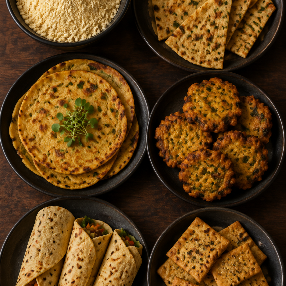 Six uses for organic chickpea flour