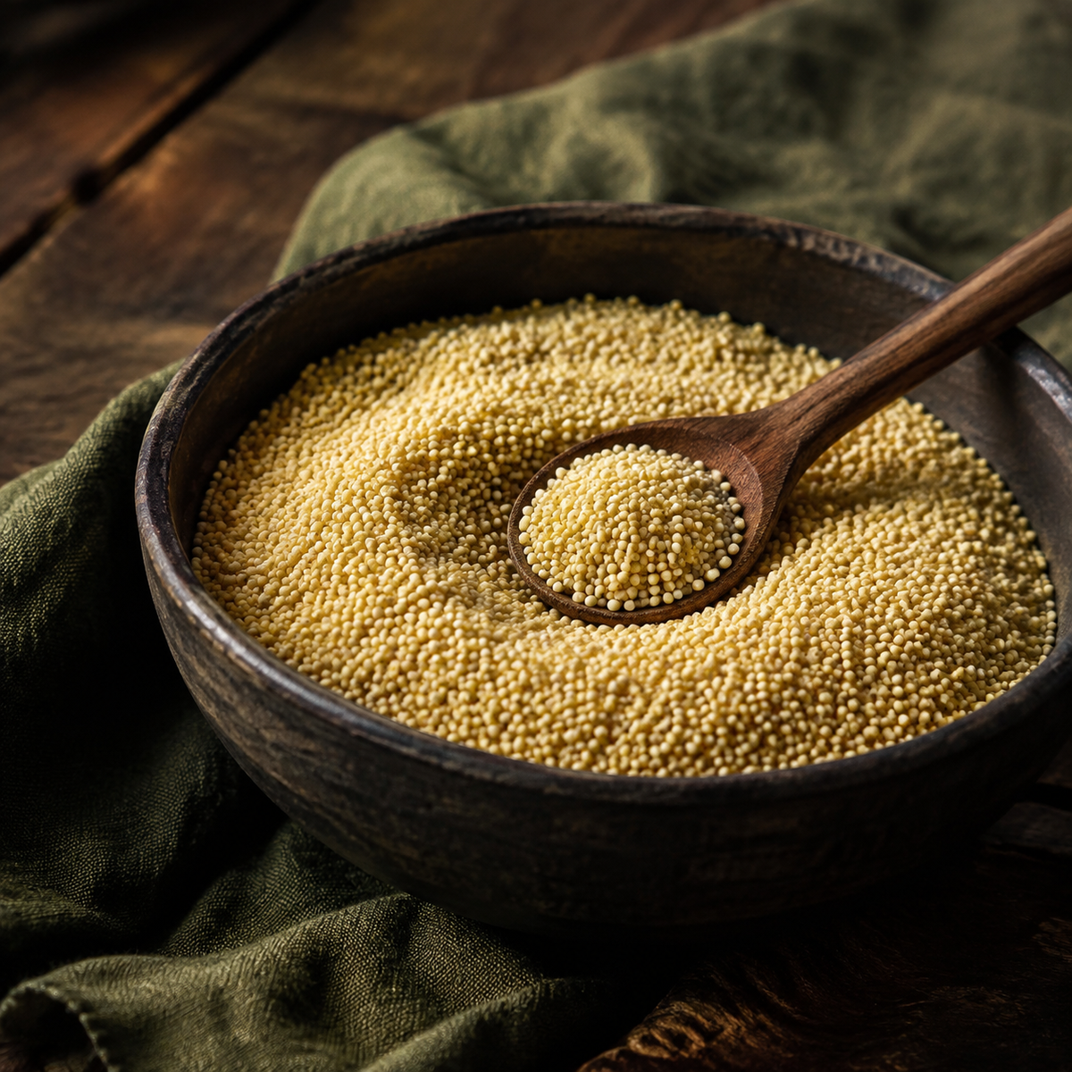 infinity foods bulk organic millet — natural serving
